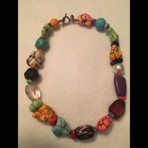 Gorgeous hand beaded necklace!